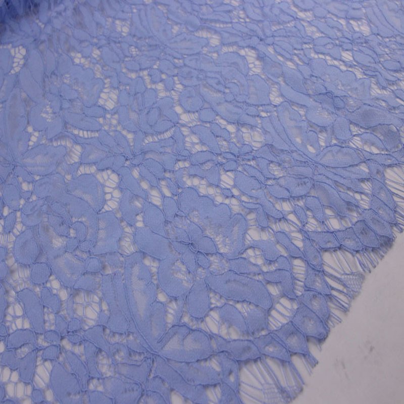 Lace Fabric Dress Eyelash Polyester for Women's Wear Wholesale Supplie 11